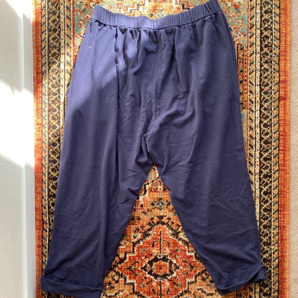 Eileen Fisher Lounge Pants in Navy